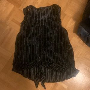 a cute sleeveless blouse